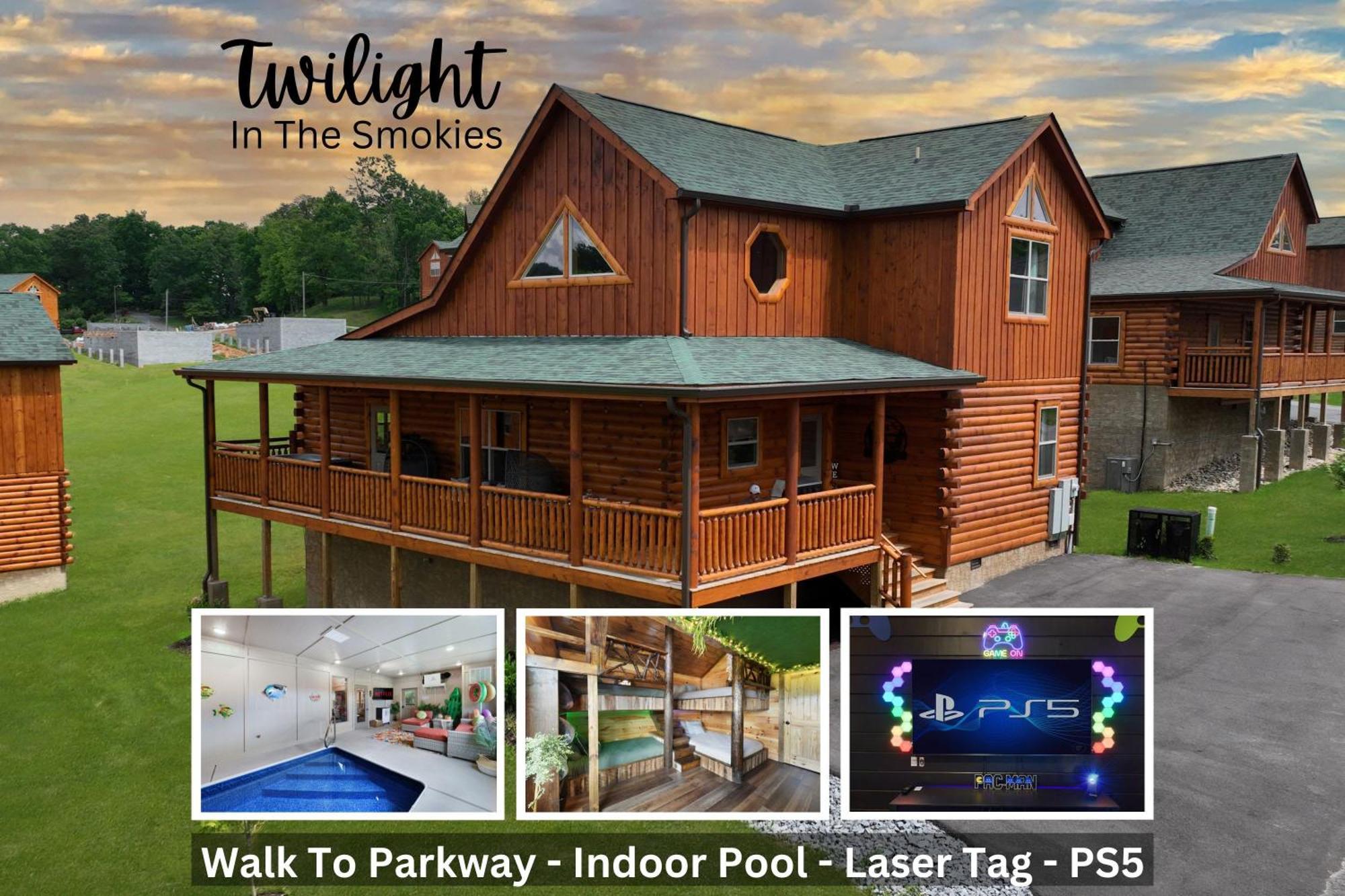 Walk To Parkway - Indoor Pool - Treehouse Loft Ps5 Villa Pigeon Forge Esterno foto